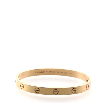 Cartier Love Bracelet 18K Rose Gold