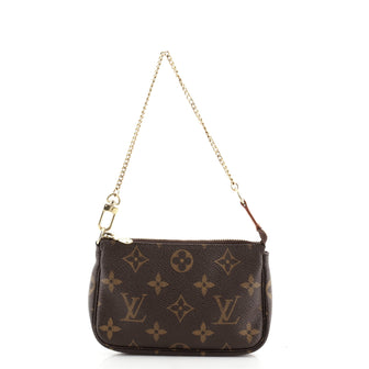 Louis Vuitton Pochette Accessoires Monogram Canvas Mini