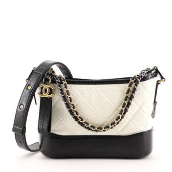 Chanel Gabrielle Hobo Quilted Aged Calfskin Small