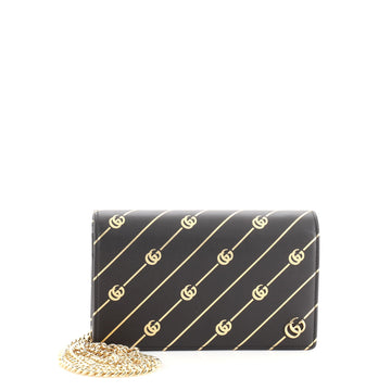 Gucci Wallet on Chain Diagonal GG Leather