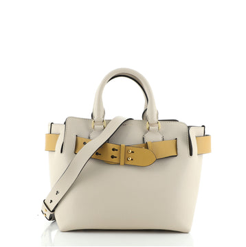 Burberry Belt Tote Leather Small