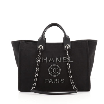 Chanel Deauville Tote Canvas Large