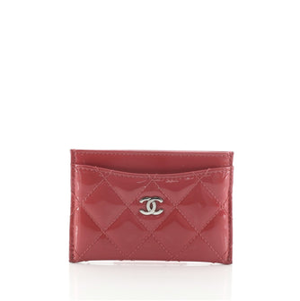Classic Card Holder Quilted Patent