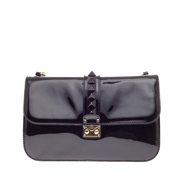 Valentino Glam Lock Patent Rockstud Large