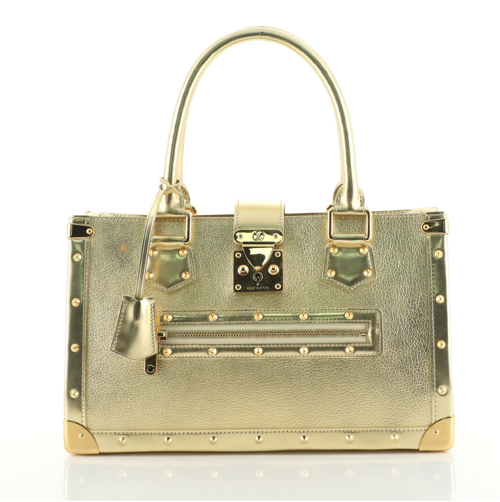 Louis Vuitton Suhali Le Fabuleux Handbag Leather Gold 695061