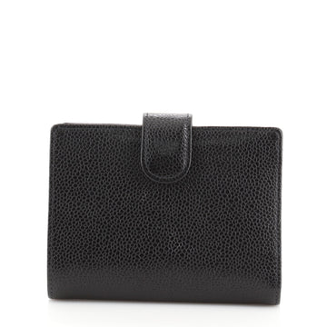 Chanel Timeless CC French Wallet Caviar Compact