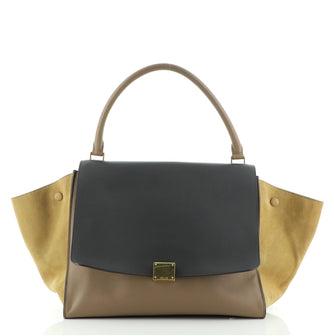 Celine Trapeze Bag Leather Large