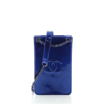Chanel CC Phone Holder Crossbody Bag Patent