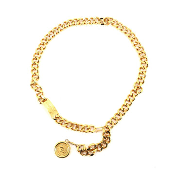 Chanel Vintage Medallion Chain Belt Metal