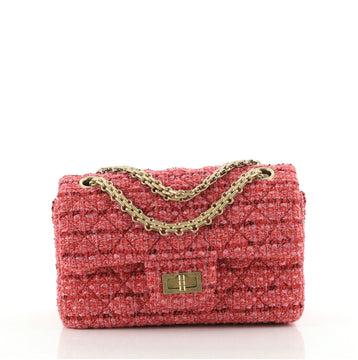 Chanel Reissue 2.55 Flap Bag Quilted Tweed Mini