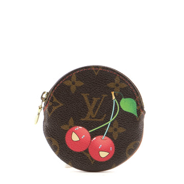 Louis Vuitton Porte Monnaie Coin Purse Limited Edition Monogram Cerises