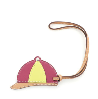 Hermes Paddock Bombe Bag Charm Leather
