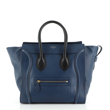 Celine Luggage Bag Smooth Leather Mini