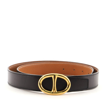 Hermes Chaine D'Ancre Reversible Belt Leather Medium