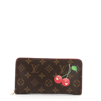 Louis Vuitton Porte-Monnaie Wallet Limited Edition Monogram Cerises