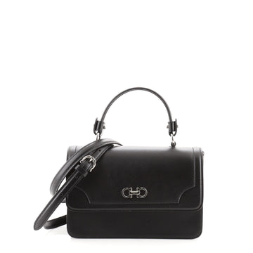 Salvatore Ferragamo Seila Top Handle Bag Leather Small
