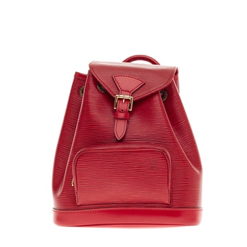 Louis Vuitton Backpack Montsouris Epi Leather PM 