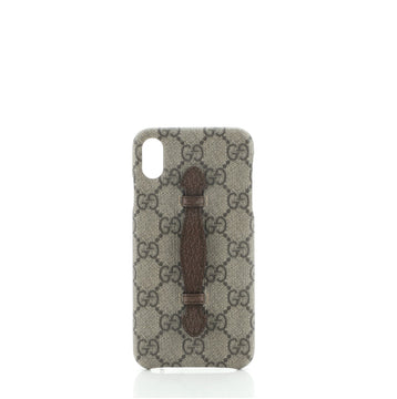 Gucci Phone Case GG Coated Canvas iPhone X/XS