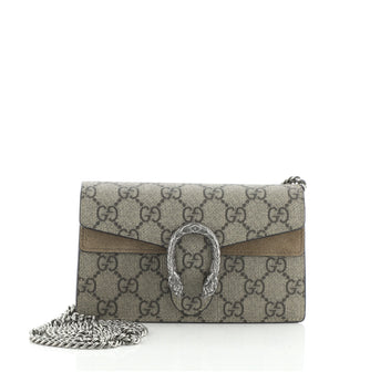 Gucci Dionysus Bag GG Coated Canvas Super Mini
