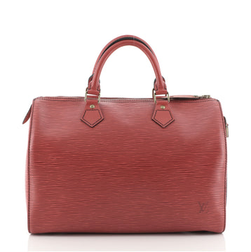Louis Vuitton Speedy Handbag Epi Leather 30