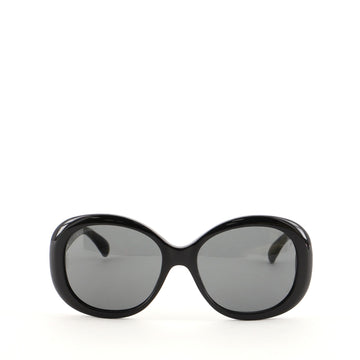 Chanel CC Quilt Oversized Sunglasses Acetate
