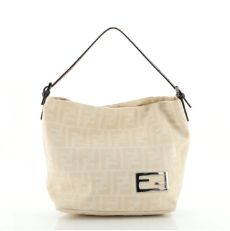 Fendi Bucket Hobo Zucca Canvas Small