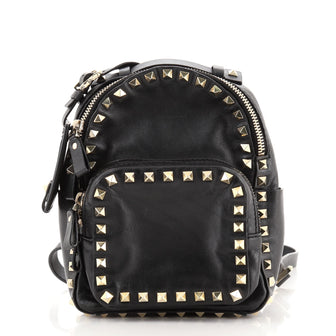Valentino Rockstud Backpack Leather Mini