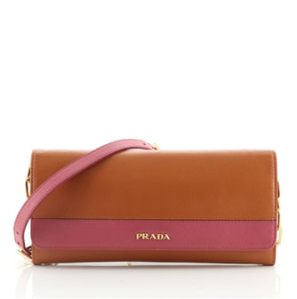 Prada Wallet on Chain Saffiano Leather