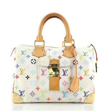 Louis Vuitton Speedy Handbag Monogram Multicolor 30