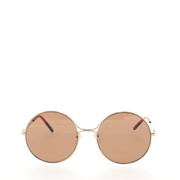 Gucci Interlocking G Round Sunglasses Metal with Acetate