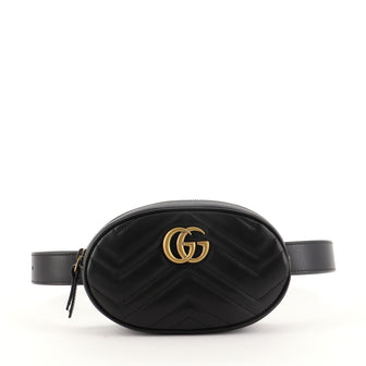 Gucci GG Marmont Belt Bag Matelasse Leather