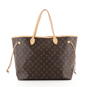 Louis Vuitton Neverfull Tote Monogram Canvas GM