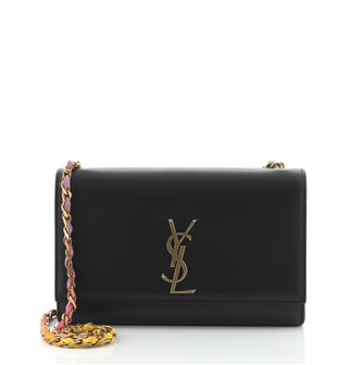 Saint Laurent Classic Monogram Crossbody Bag Calfskin Medium