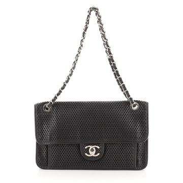 Chanel Up In The Air Flap Bag Perforated Leather Medium