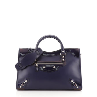 Balenciaga City Giant Studs Bag Leather Medium