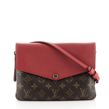 Louis Vuitton Twice Handbag Monogram Canvas