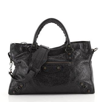Balenciaga City Giant Studs Bag Leather Medium