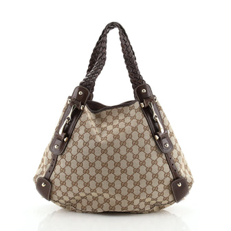 Gucci Pelham Shoulder Bag GG Canvas Medium