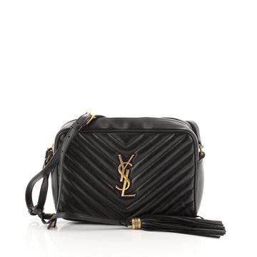 Saint Laurent Lou Camera Bag Matelasse Chevron Leather Small