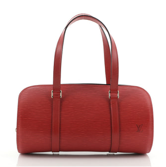 Louis Vuitton Soufflot Handbag Epi Leather