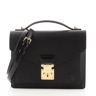 Louis Vuitton Monceau Handbag Epi Leather