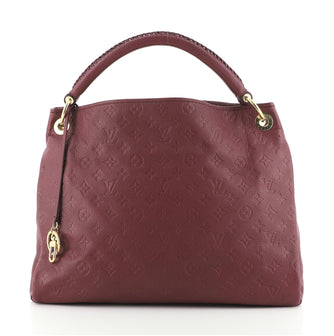 Louis Vuitton Artsy Handbag Monogram Empreinte Leather MM
