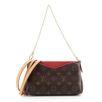 Louis Vuitton Pallas Clutch Monogram Canvas