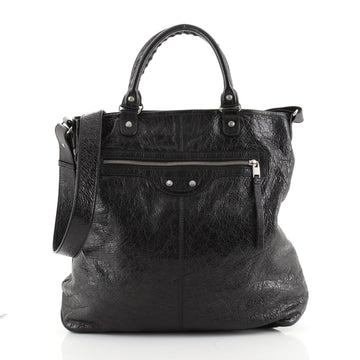 Balenciaga Convertible Tote Classic Studs Leather Large