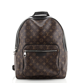 Louis Vuitton Josh Backpack Macassar Monogram Canvas