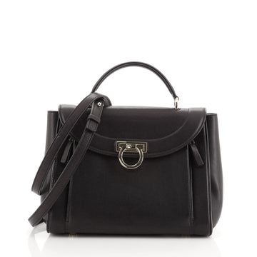 Salvatore Ferragamo Sofia Rainbow Saddle Bag Leather Small