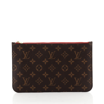 Louis Vuitton Neverfull Pochette Monogram Canvas Large