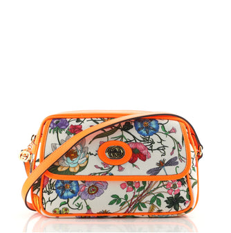 Gucci Shoulder Bag Flora Canvas Small