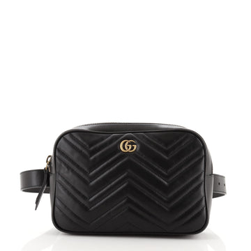 Gucci GG Marmont Square Belt bag Matelasse Leather
