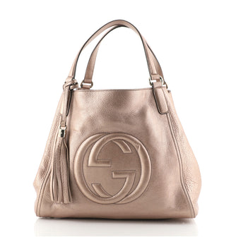 Gucci Soho Shoulder Bag Leather Medium